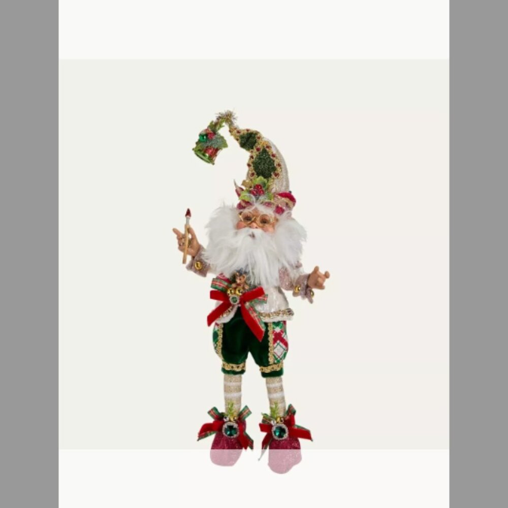 Mark Roberts North Pole Toy Maker Christmas Elf, Small